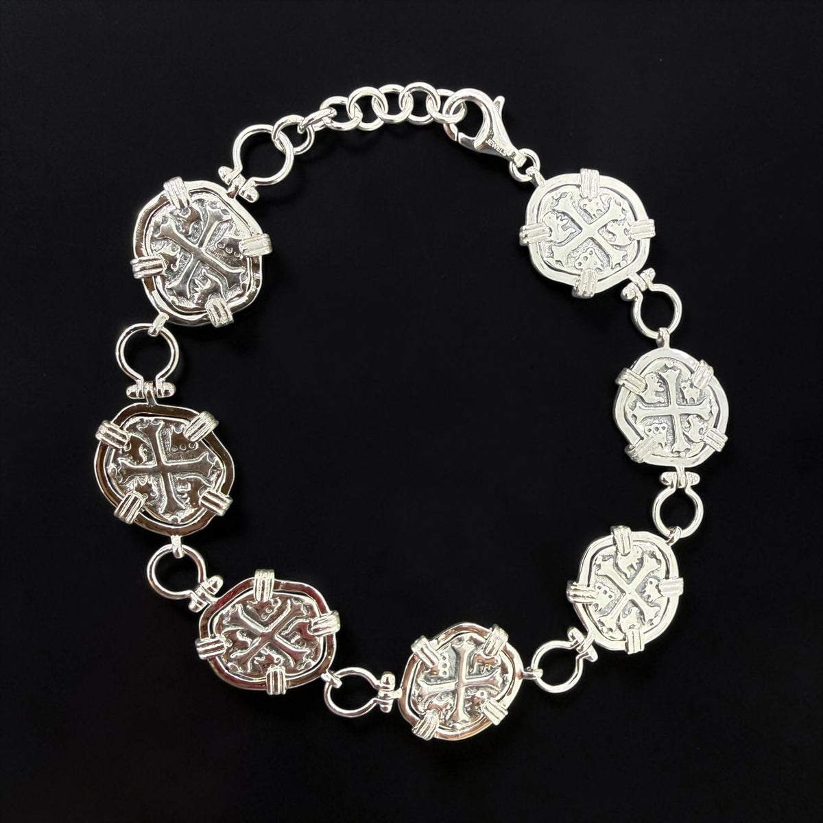 Replica of Atocha shipwreck coin bracelet