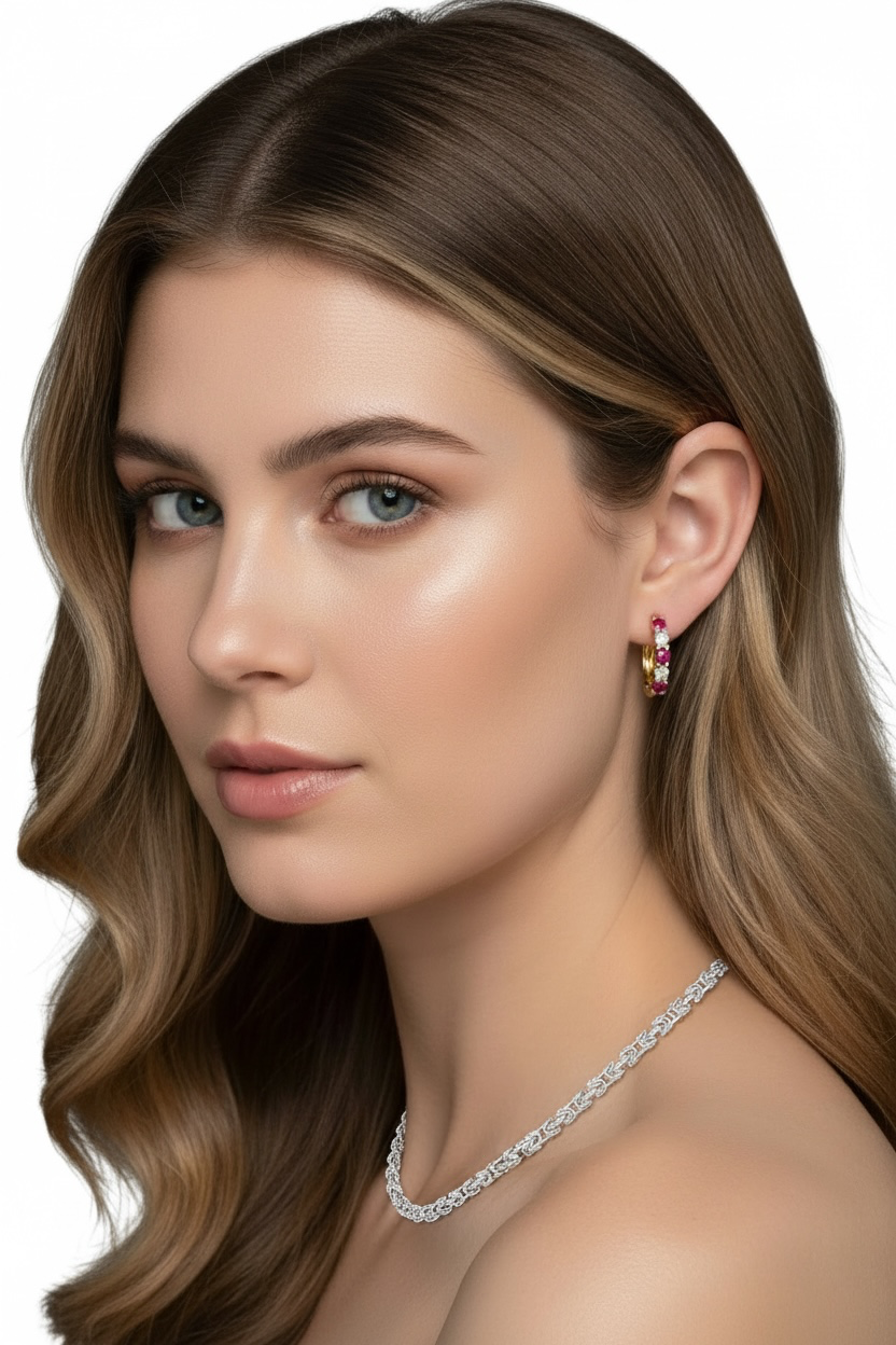 Sterling Silver 3MM Open Byzantine - Silver Plated
