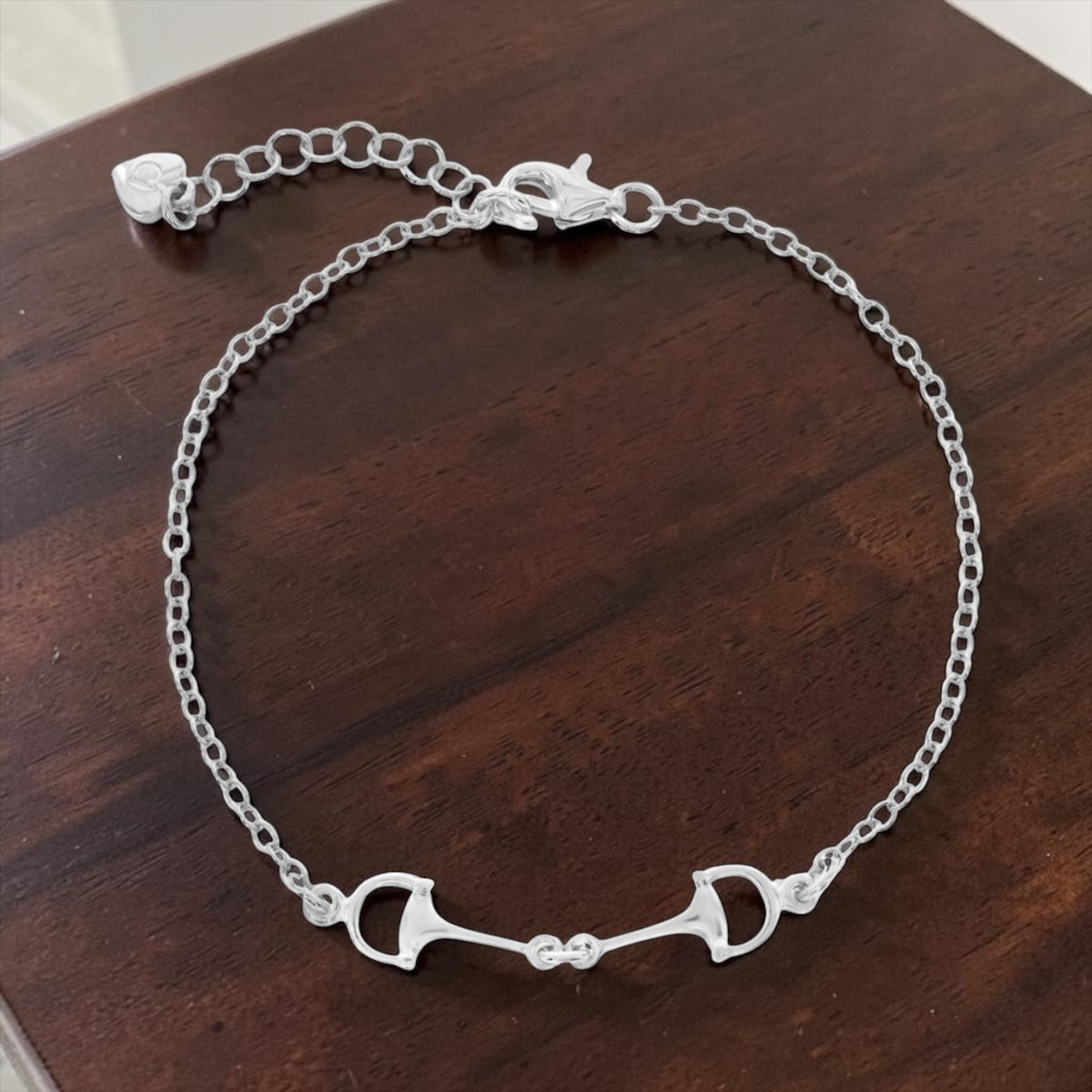Sterling Silver, Horsebit Bracelet