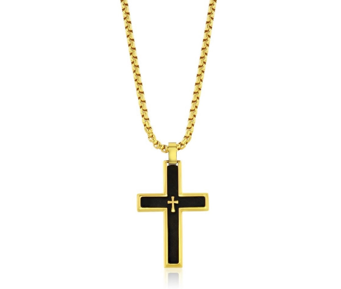 Stainless steel men’s necklace 24” long