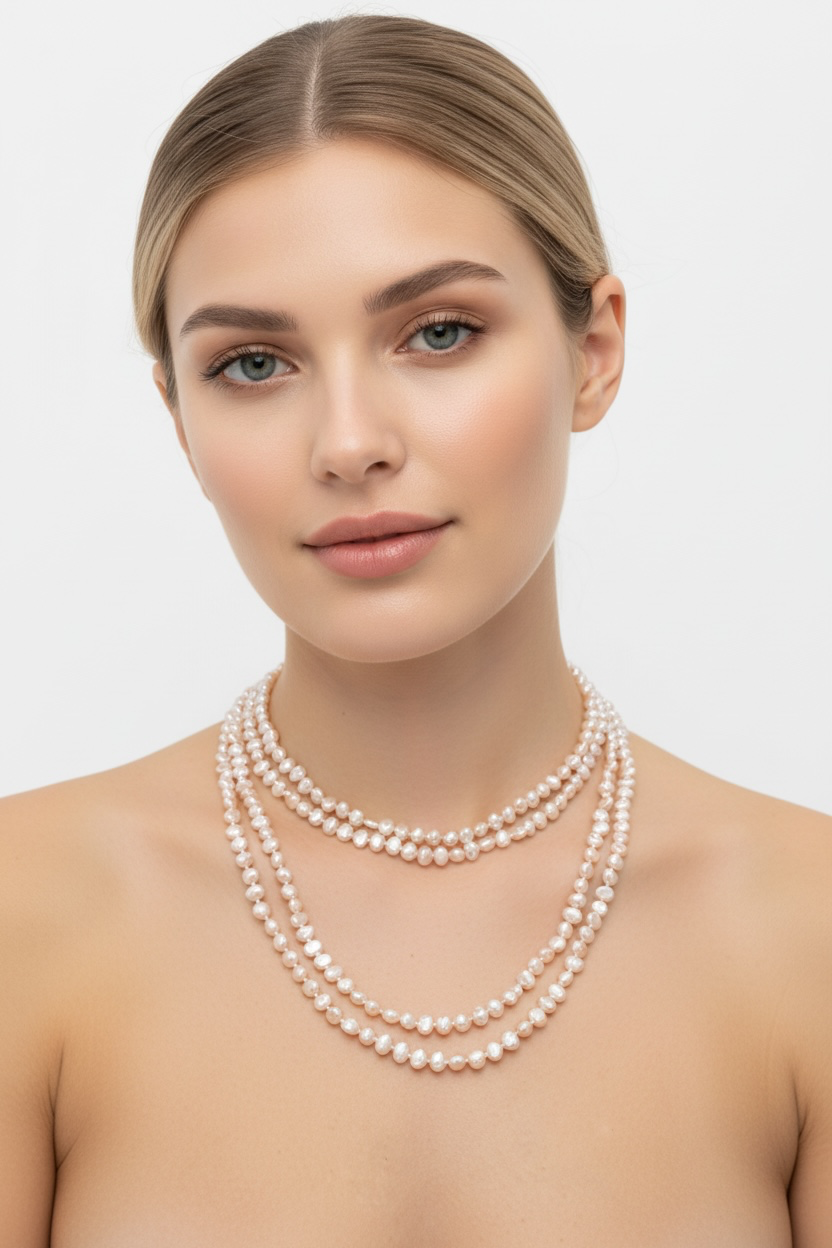 72-inch Endless Freshwater Pearl Ropes as a complete set.