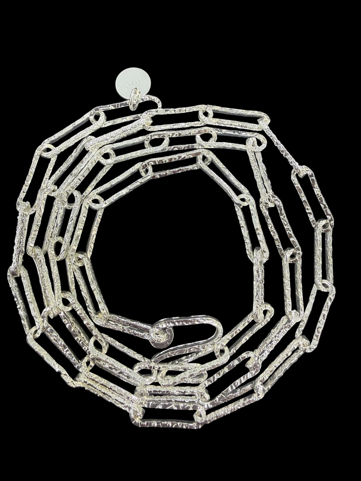 Designer Necklace - Made in Italy Can be styled in multiple ways 36 inches