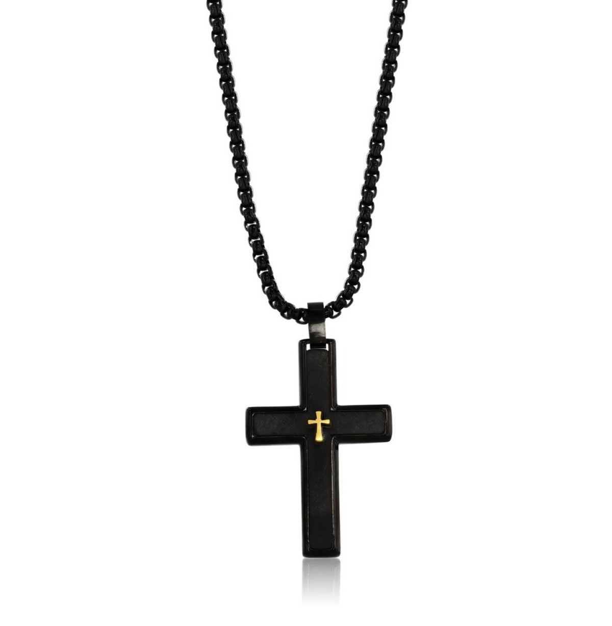 Stainless steel men’s necklace 24” long