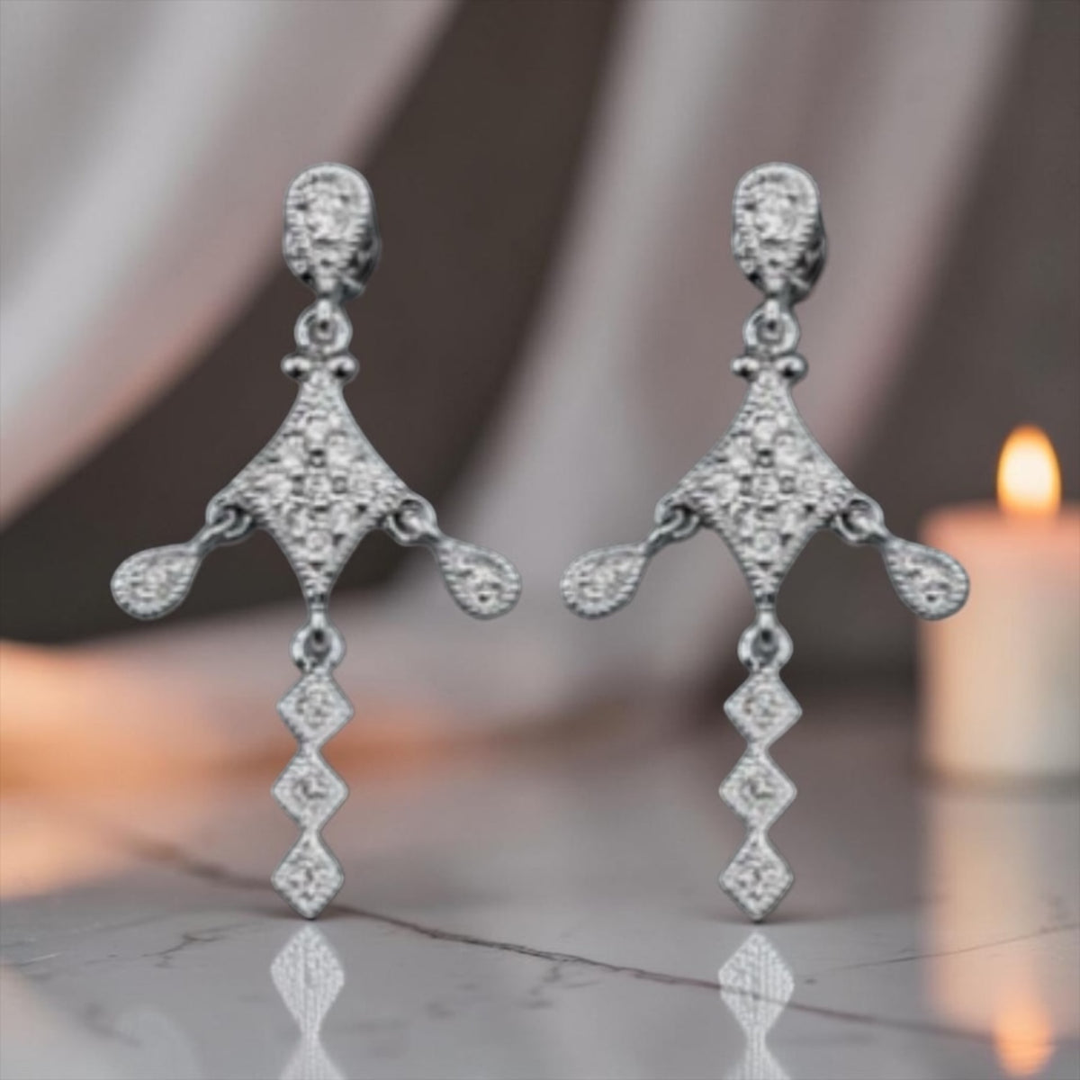 Bridal or date night earrings