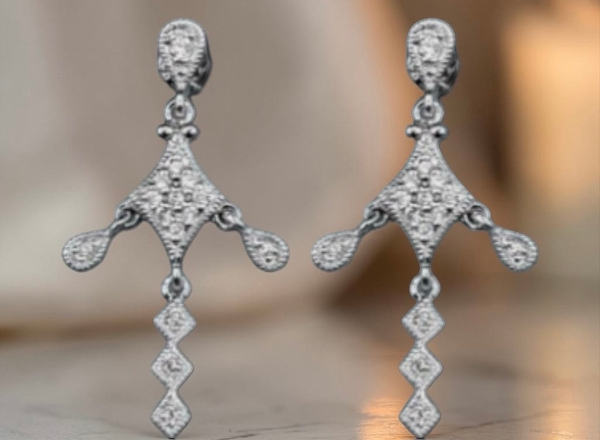 Bridal or date night earrings