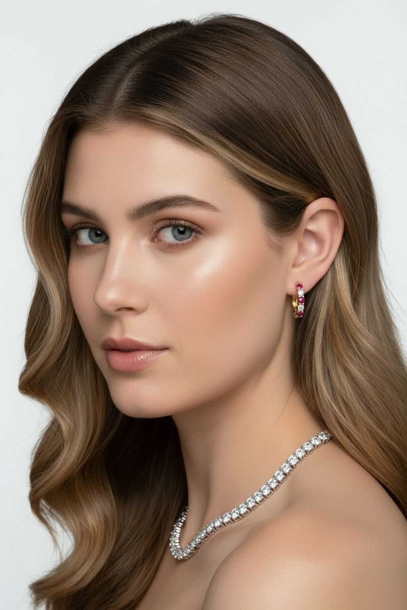 Sterling Silver, 5mm Ice Chain - Rhodium Plated unisex