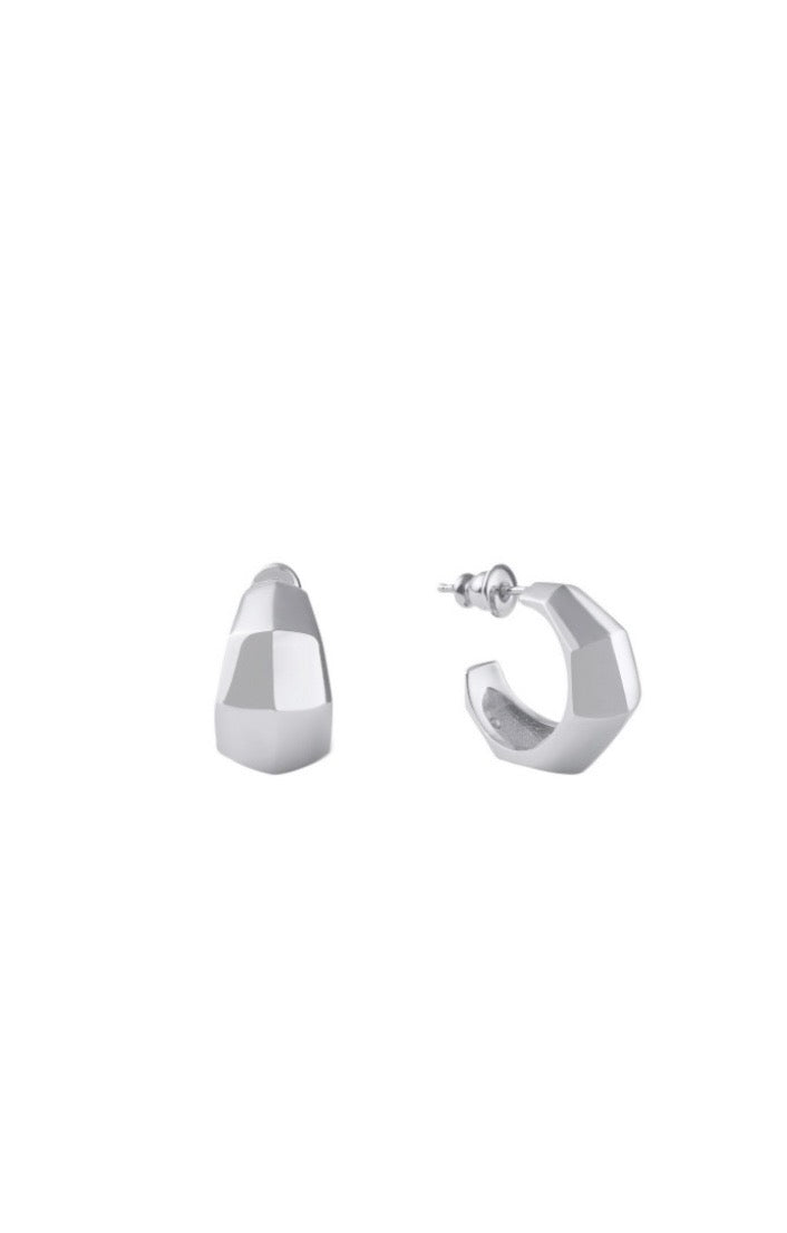 Designer Fresh cut Earring - Made in Italy size small