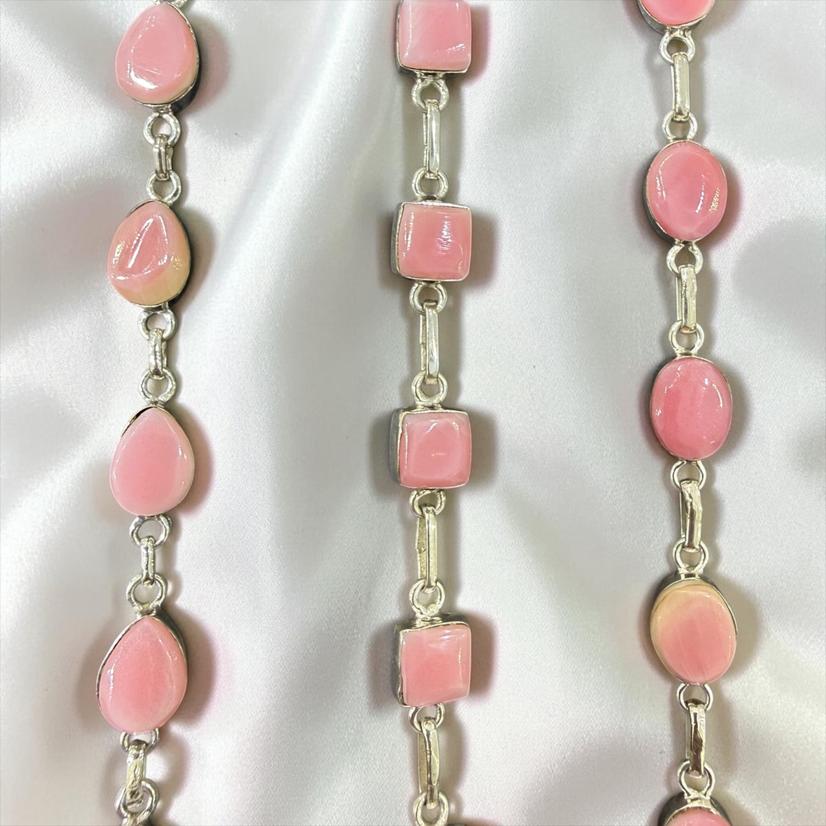 925 sterling silver pink conch bracelet Caribbean style