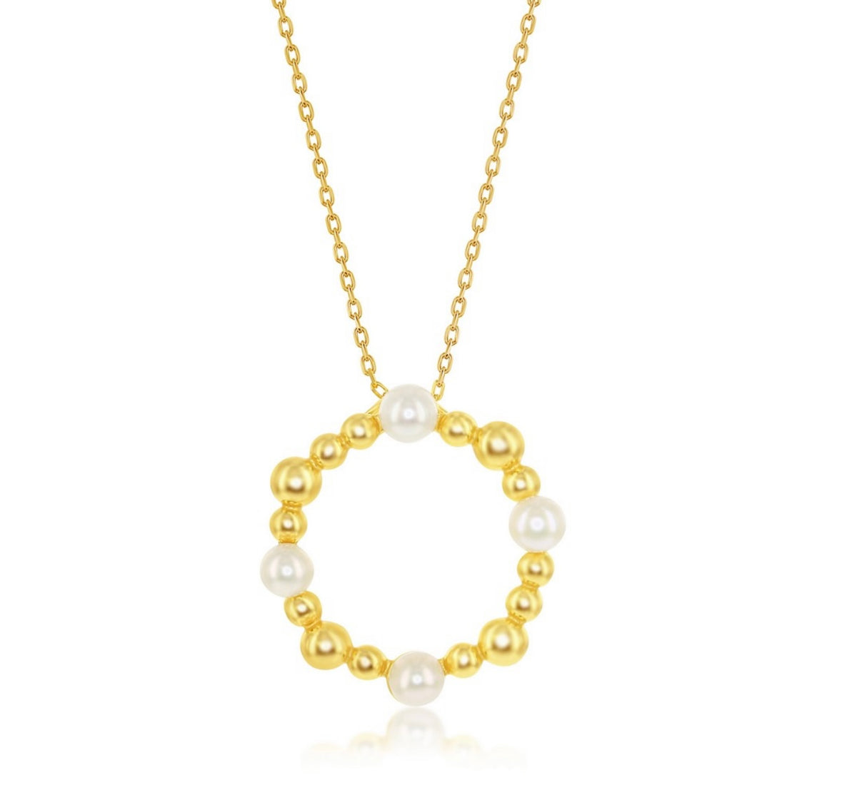 Sterling Silver, Fresh Water Pearl & Beaded Necklace