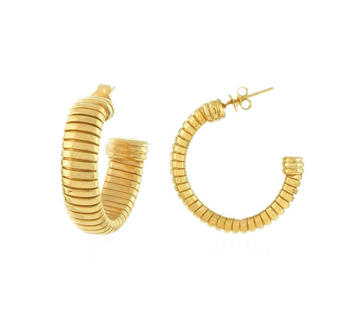 Designer Tubogas Earring - Made in Italy