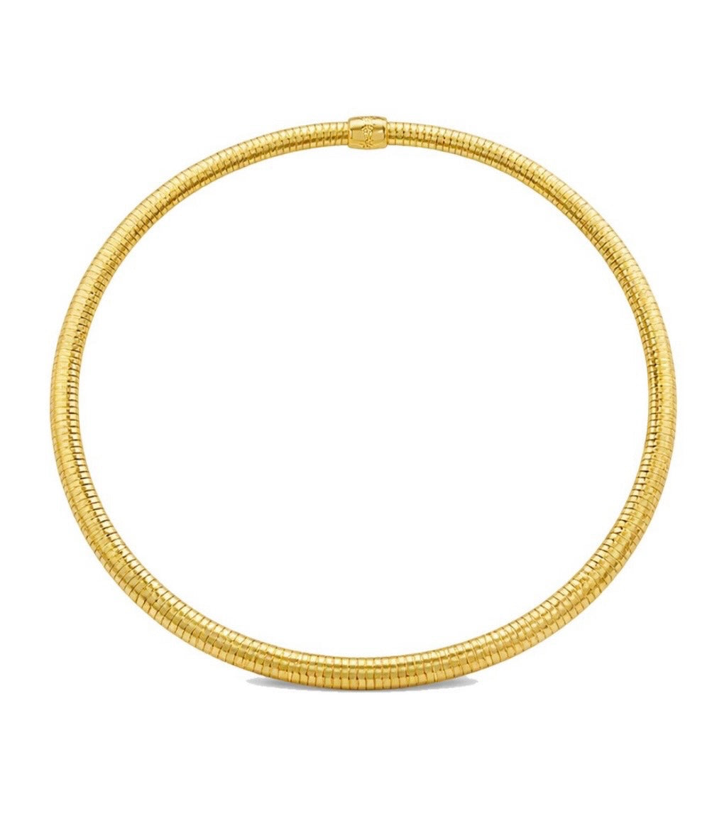 Designer Tubogas Solid Necklace - Made in Italy