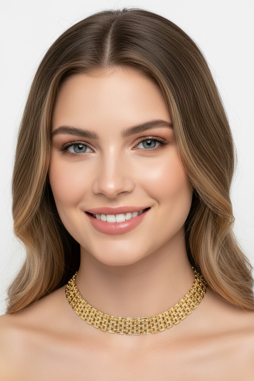 Designer Choker Necklace - Made in Italy