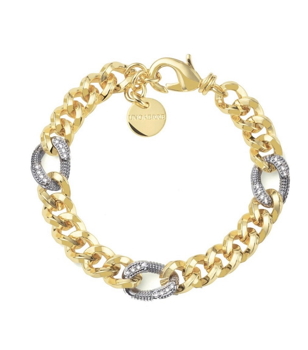 Designer Solid Curb Bracelet - Made in Italy