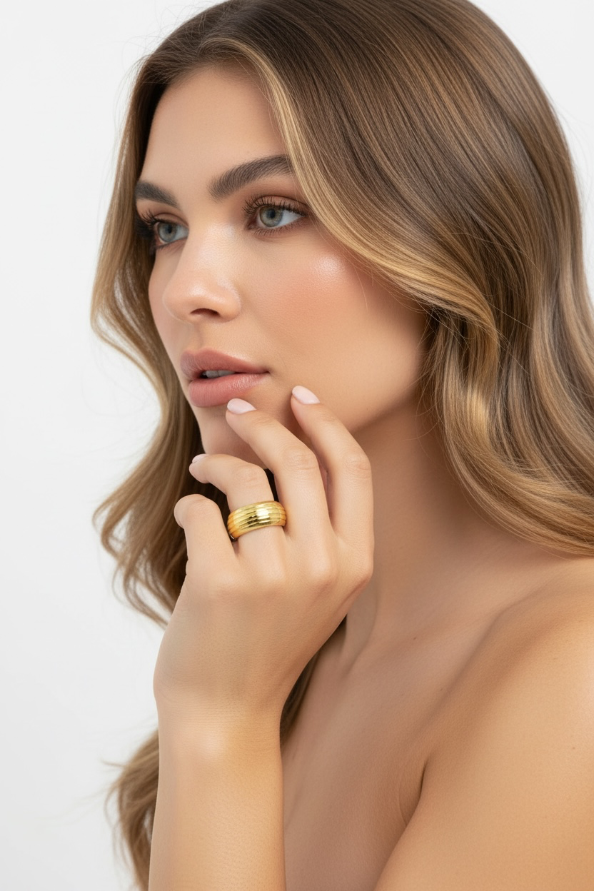 Designer Ring - Made in Italy