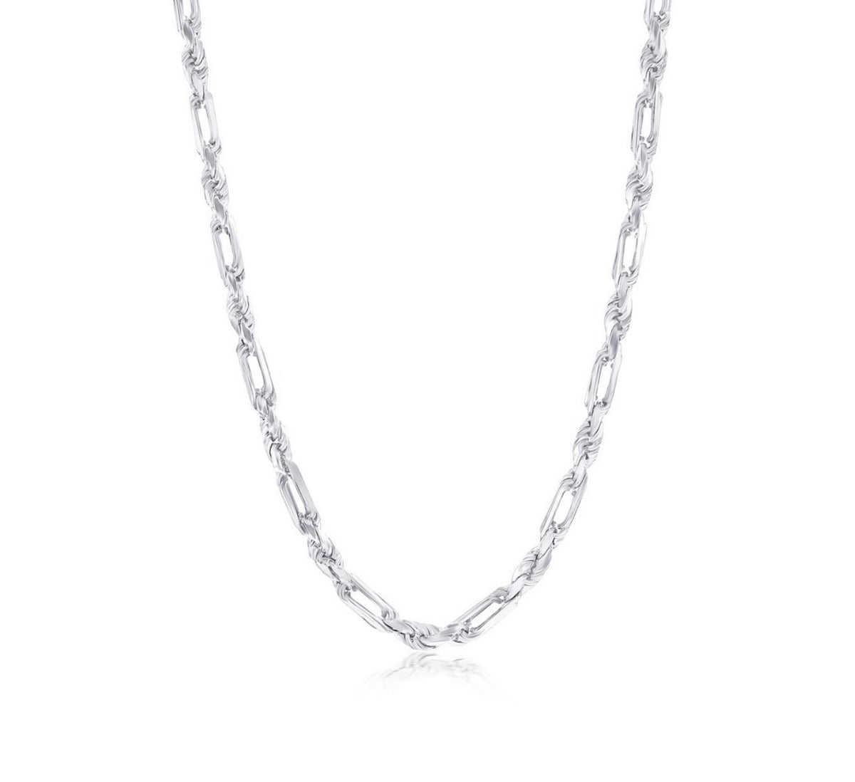 Sterling Silver, 4mm Figarope Chain - Gold Plated
MEN'S COLLECTION
