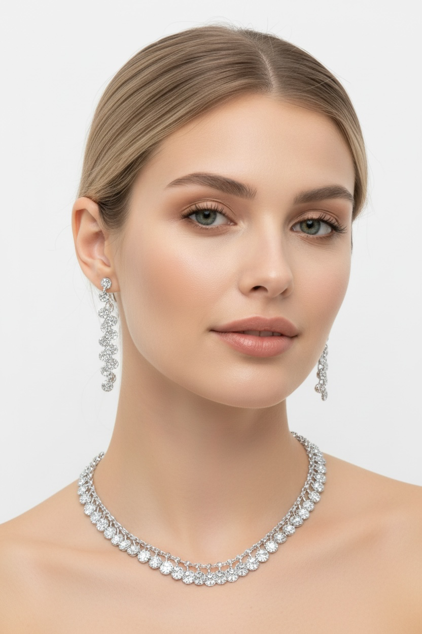 Sterling Silver Diamond-Cut Dangling Discs Earrings