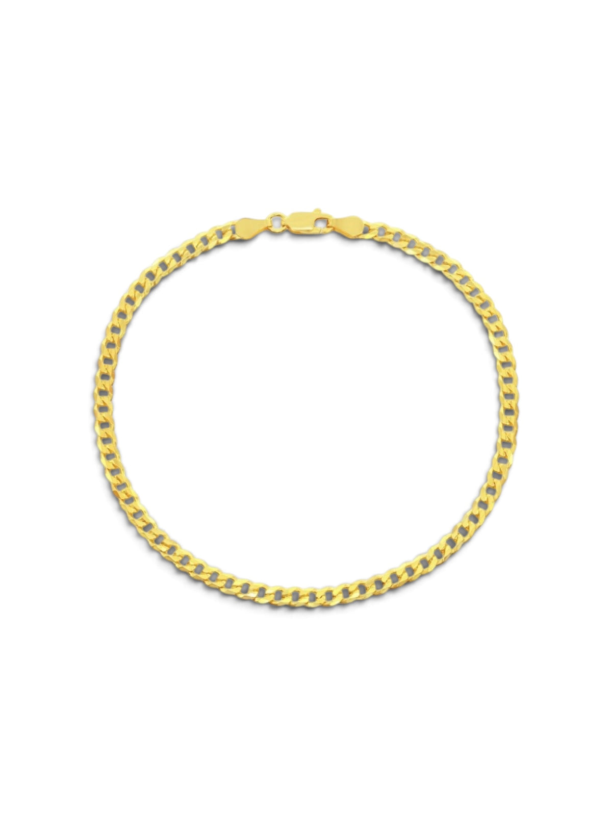 925 sterling silver Cuban Link Anklet